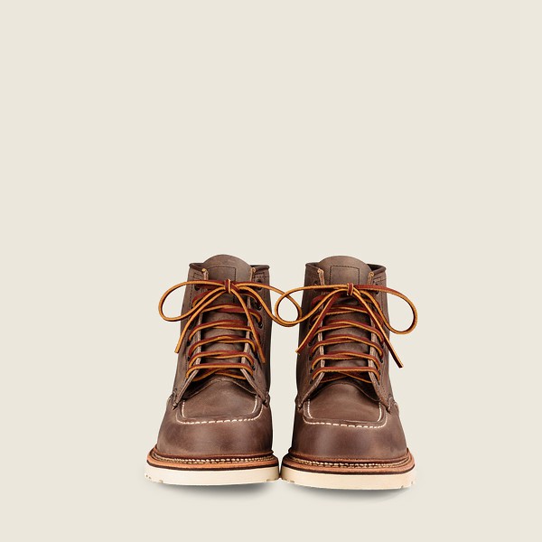 Red Wing Heritage Boots Classic Moc – 6-Inch Rough & Tough Læder - Khaki - Herre 5013-HCPRI